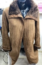 Manteau En Peau De Mouton Femme Couleur Marron Taille 42 Cod. AE172