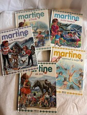 MARTINE  lot de 5 livres / éditions atlas jeunesse