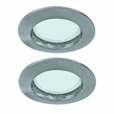 994,81 Paulmann Premium Spots Encastrés Set Fixe IP44 ESL 2x11W 230V GU10 Eise