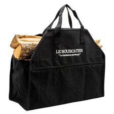 Sac de transport bois de chauffage robuste et résistant pour bûches - 60x46x2...