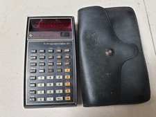 Calculatrice Texas Instrument Ti-57 Programmable Vintage 1977 + Etui