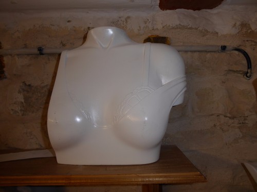 Buste femme terre cuite - buste, en