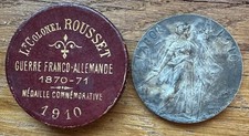 Médaille bronze argenté "