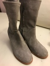 NEW Frye Addie Gray Nubuck