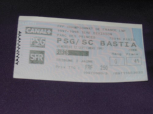 Psg bastia 12 - /, /