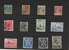 BELGIQUE LOT 12 TIMBRES