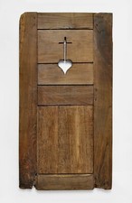 Ancien Volet en bois  / Croix