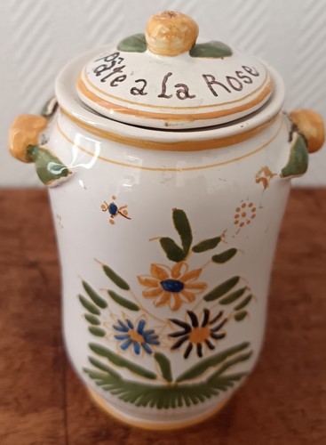 Ancien joli petit pot pâte - petit,