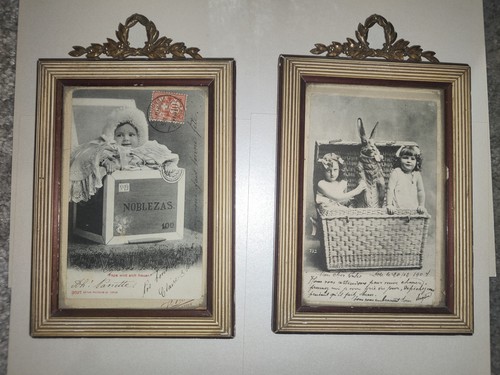 Ancien cadre porte photo a - cadre,