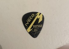 Metallica Pick iveco 7 July 2024 Warsaw