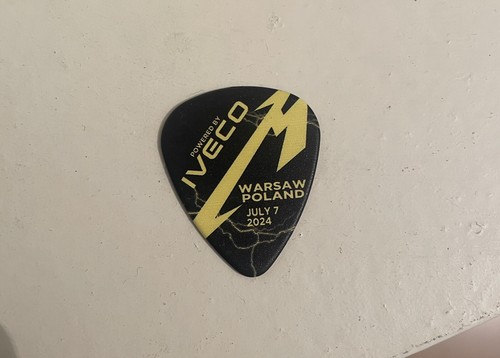 Metallica pick iveco july - pick,