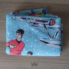 Drap de lit - STAR TREK - Vintage 1987 - 160 x 240 cm  - Literie Enfant