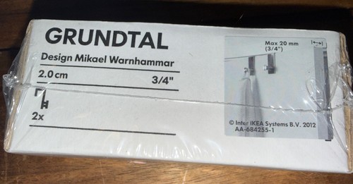 Ikea grundtal hanger hooks - 2x,