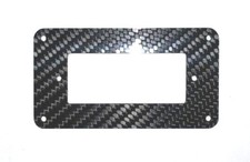 Wide Range Humbucker to Mini Humbucker Pickup Adapter Ring CUSTOM CARBON FIBER 