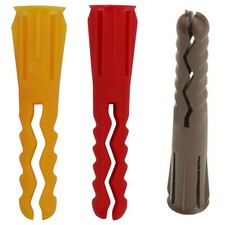 Plasplugs Rawl Chevilles Mur Expansion Vis Fixations Tout Usage Brique Béton