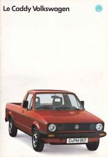 Catalogue Brochure VW Caddy (Golf Pick up) 08/1991 Belgique en français