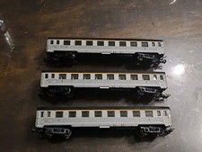 Lot 3 Wagon Voiture A8 SNCF DEV inox réf. 5580