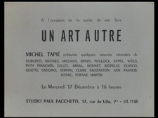 CARTON EXPOSITION - UN ART