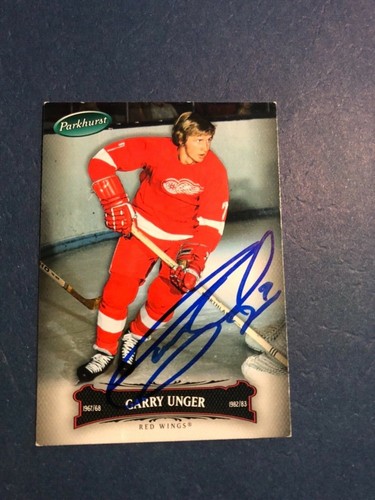 Detroit red wings gary unger - red,