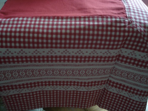 Nappe carre campagne - carre, vichy