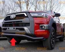 Protection Avant Toyota HILUX Pare-choc Bull Bar Pare Buffle 2016 - 2022 Noir