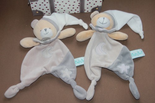 Doudou babynat ours plat - ,