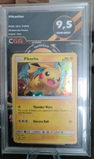 Pokemon Card - Pikachu Promo SM76 SM Black Star CGG 9.5 2017