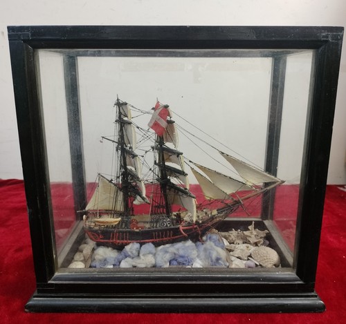 Modèle réduit brigantin - rÉduit, de