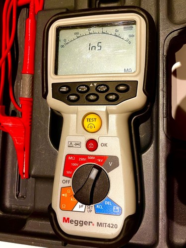 Testeur isolation megger - testeur,