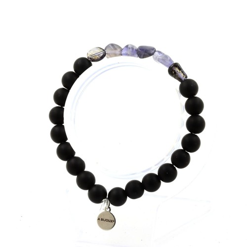 Bracelet cordierite iolite - bracelet,