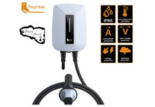 Borne recharge véhicule électrique-VE prise Type 2 CEI 62196-monophasé 7kw-EV