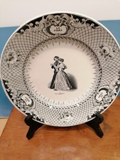 Assiette parlante Creil et