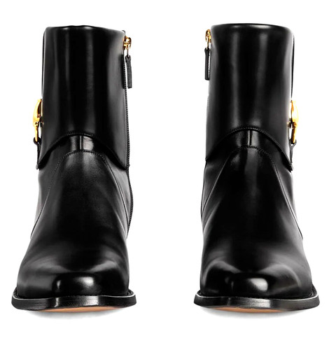 Bottes cheville horsebit gucci - cheville,