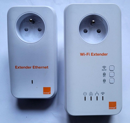 Kit cpl wifi extender orange - kit,