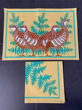 1 set de table Hermès jaune