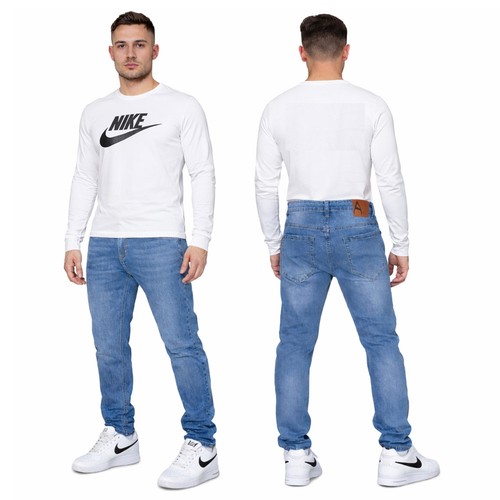Jean homme denim pantalon bleu - homme,