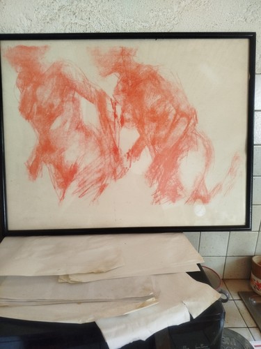 Lithographie claude garache - lithographie, nu