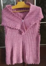 Pull sans manches avec - , étole