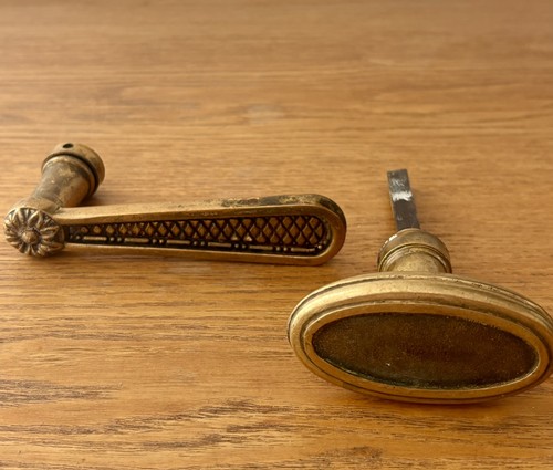 Poignée porte ancienne en - ancienne,