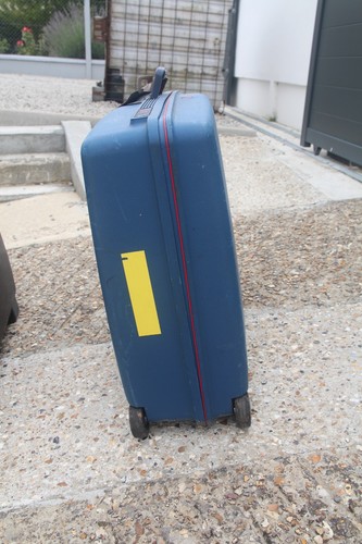 Valise delsey bleue avec - valise,