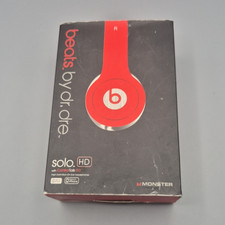 Beats By Dre Solo HD 3.5mm Folding Stereo Headphones Red / Casque Audio, Monster