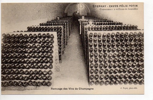 Champagne cpa théme vins - champagne,