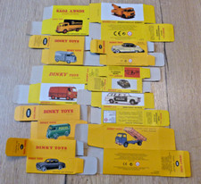 Lot de 10 boîtes vides pour