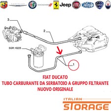 Fiat Ducato Tuyau Carburant à