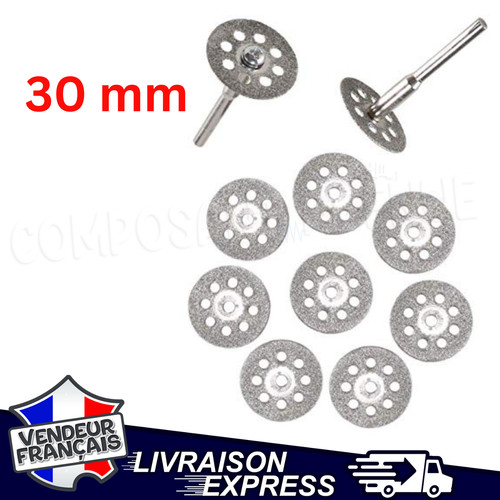 Disque diamant 30mm - disque, dremel