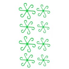 Lot d'outils de jardin r??utilisables 8 cadres de tige de plante pour une croiss