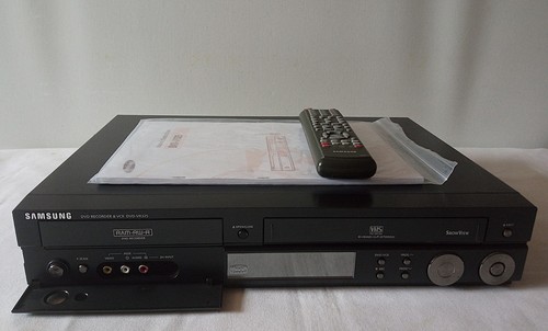Combiné magnétoscope vhs - magnétoscope, &