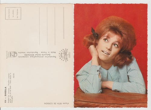 Sheila carte postale - sheila,