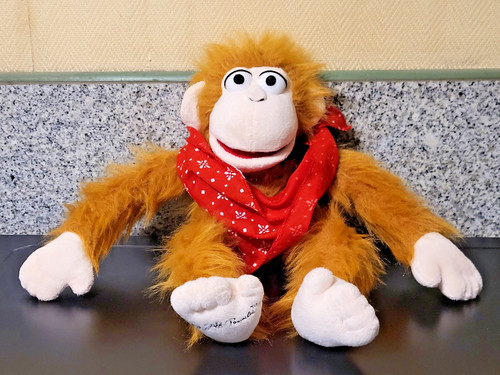 Peluche poupee marionnette - peluche,