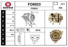 Alternateur SNRA FO8023 LDV